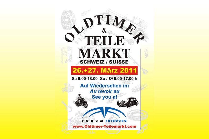 Oldtimer & Teile Markt 2011: 3-2-1, partez!