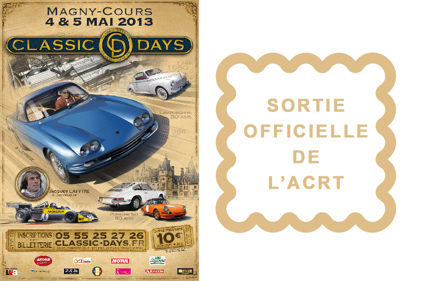 Classic Days 2013, sortie officielle