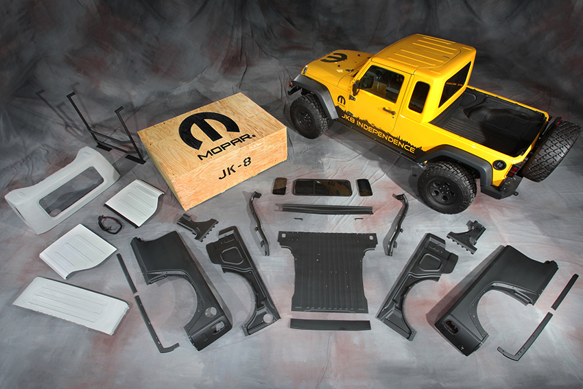 001 Kit Accessoires Mopar Jeep Wrangler Pickup