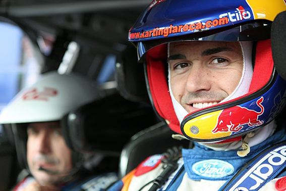 Dani Sordo dépanne Ford Racing en WRC 2012