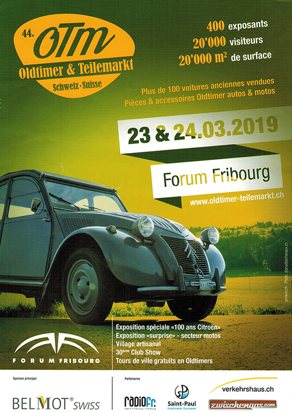 Otm Oldtimer Teilemarkt Fribourg 2019
