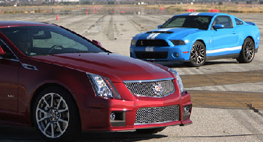 Match de folie: une CTS-V contre une GT500